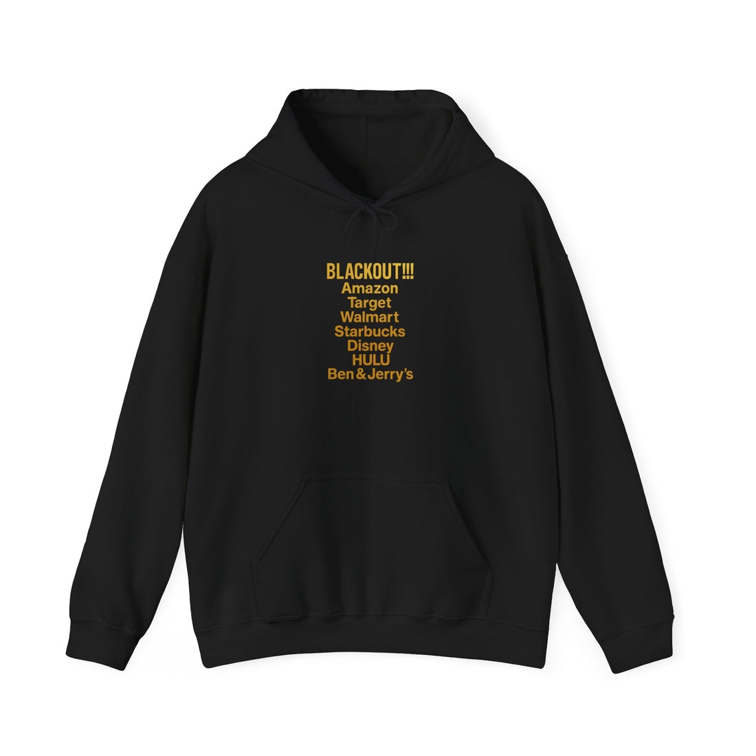 Unisex Hoodie NO KINGS/BLACKOUT Design