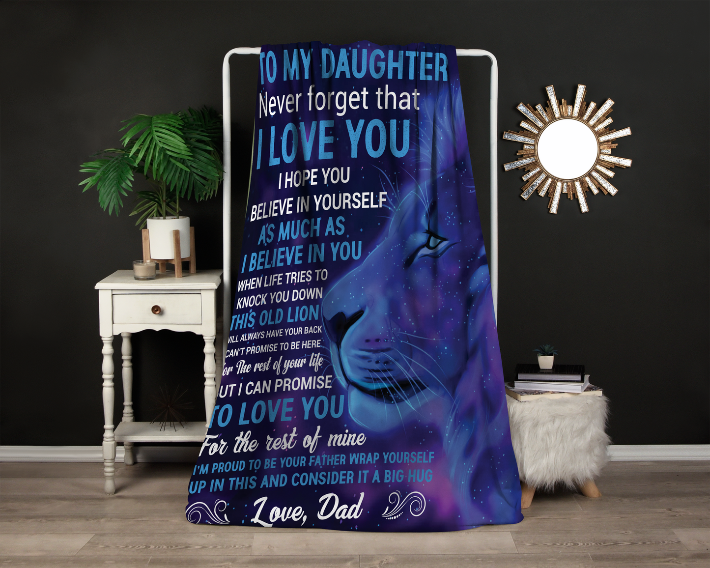 To My Daughter | Fleece Blanket